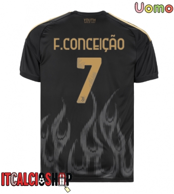 Juventus Francisco Conceicao #7 Terza Maglia 2026-27 Manica Corta